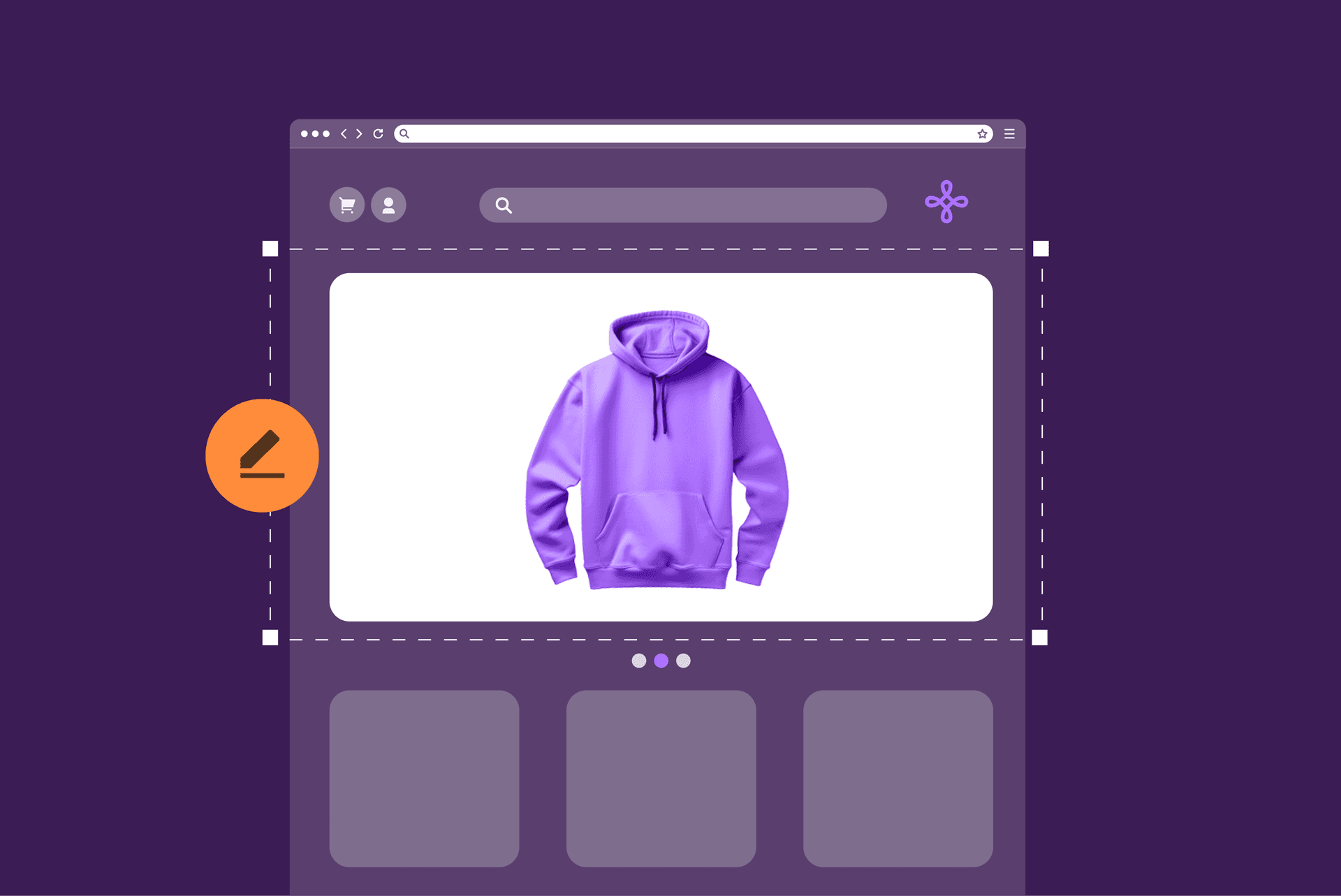 أدوات تصميم متجرك على ذوقك image