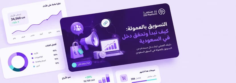 التسويق بالعمولة: كيف تبدأ وتحقق دخل في السعودية