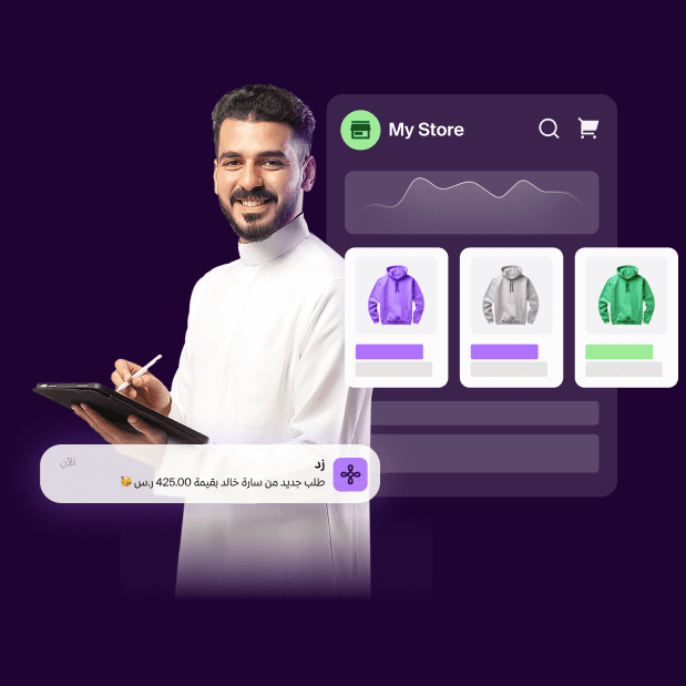 Add your products once, market comfortably image